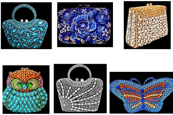 Swarovski Crystal Element Purses