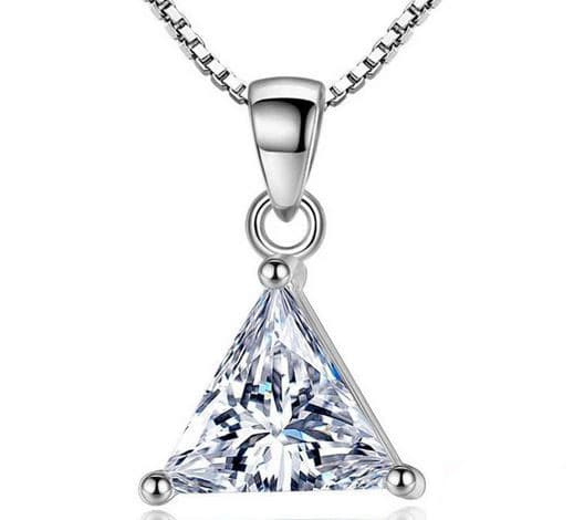 Triangle Pendant Necklace
